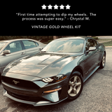 Vintage Gold Wheel Kit