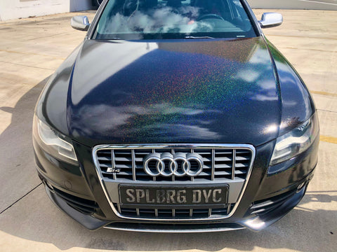 Silver Holographic Car Kit