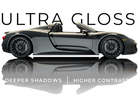 VViViD+ Ultra Gloss Candy metallic Charcoal Grey