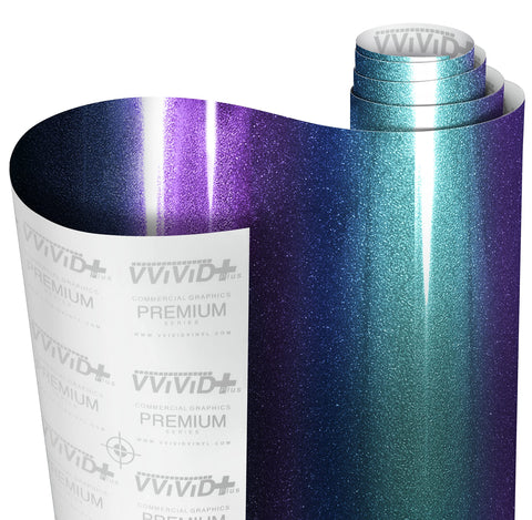 VViViD+ Gloss Metallic Chameleon Blue to Purple