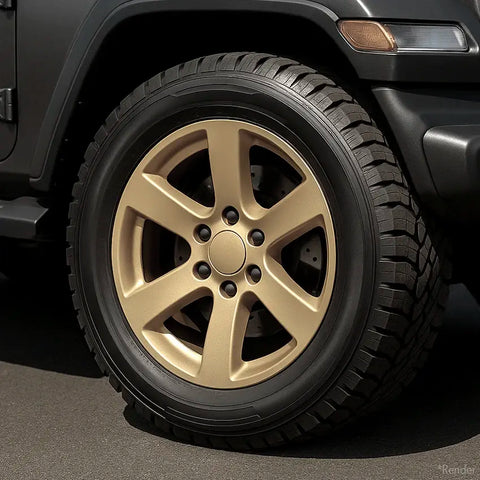 Vintage Gold Wheel Kit