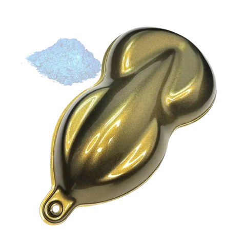 Gold Interference Pearls