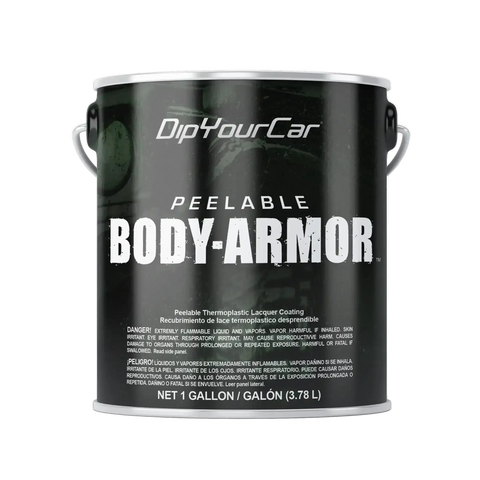 Peelable Body Armor Gallons