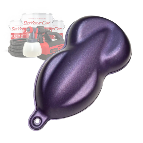 Plum Crazy Pearl Peelable Car Kit