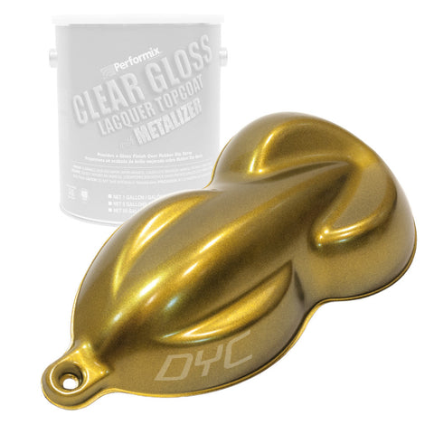 Metal Flake Gallon Gold