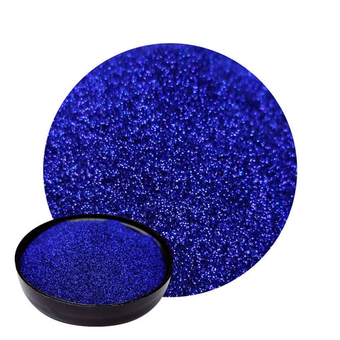 Indigo Metallic Micro Flakes