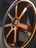 Copper Metalizer Wheel Kit
