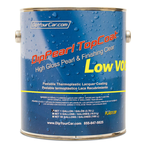 Low-VOC DipPearl TopCoat