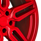 Red Wheel Kit (Matte)